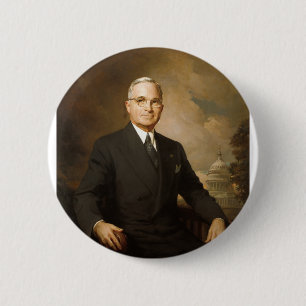 Chapa Redonda De 5 Cm Harry Truman