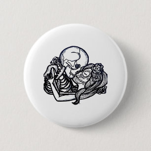 Chapa Redonda De 5 Cm Hasta que la muerte nos haga parte clásica - Spook