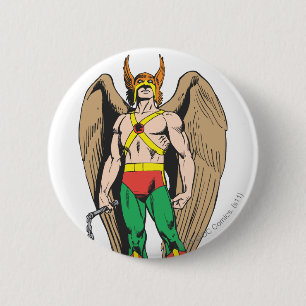 Chapa Redonda De 5 Cm Hawkman