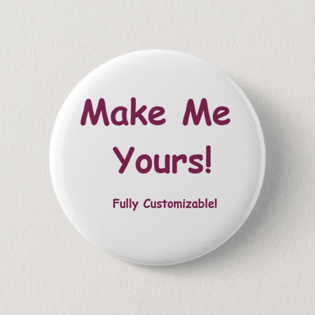 Chapa Redonda De 5 Cm ¡Hazme tu Personalizable! (Anverso)