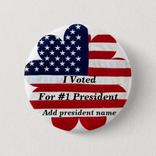 Chapa Redonda De 5 Cm He votado_