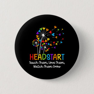 Chapa Redonda De 5 Cm Headstart Teacher Early Childhood Educator 