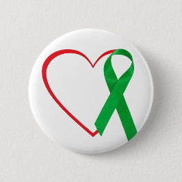 Chapa Redonda De 5 Cm Heart Awareness, Surgery, Recovery Gift