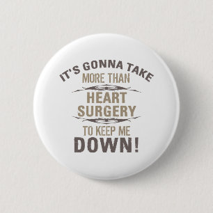 Chapa Redonda De 5 Cm Heart Surgery Humor