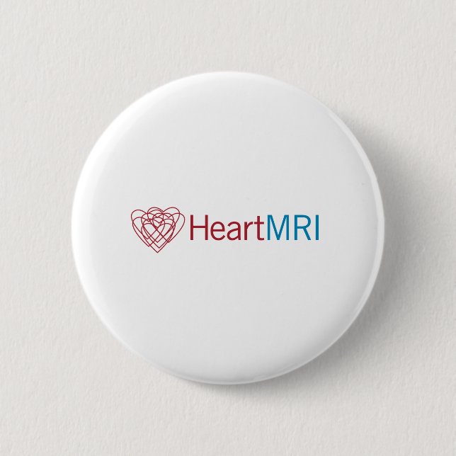 Chapa Redonda De 5 Cm HeartMRI (Anverso)