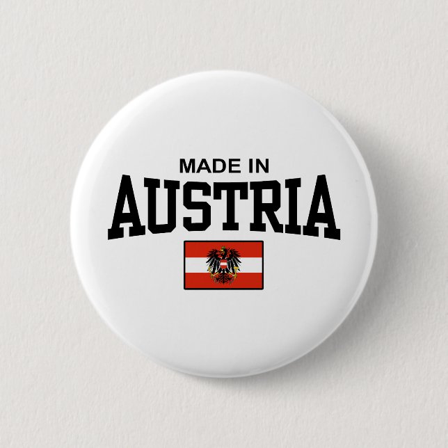 Chapa Redonda De 5 Cm Hecho en Austria (Anverso)