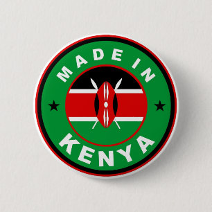 Chapa Redonda De 5 Cm hecho en etiqueta del producto de la bandera de