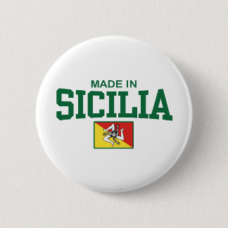 Chapa Redonda De 5 Cm Hecho en Sicilia