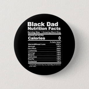 Chapa Redonda De 5 Cm Hechos de nutrición de papá