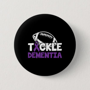 Chapa Redonda De 5 Cm Heimerheimer Awareness Tackle Dementia End Heimer