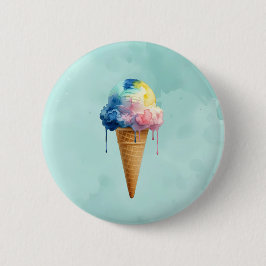 Chapa Redonda De 5 Cm Helado