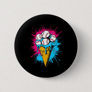 Chapa Redonda De 5 Cm Helado Bysebyll Drip Acuarela Hombres Jóvenes Niño