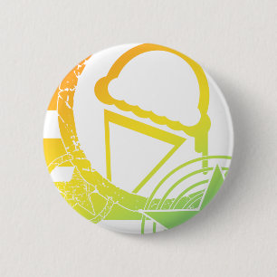 Chapa Redonda De 5 Cm helado de punk dripz