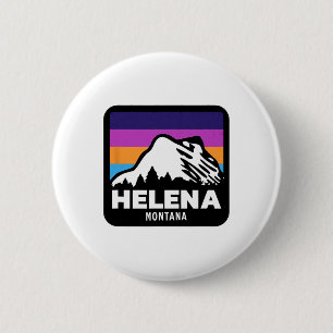 Chapa Redonda De 5 Cm Helena Montana Pesca Esquí Snowboard Familia