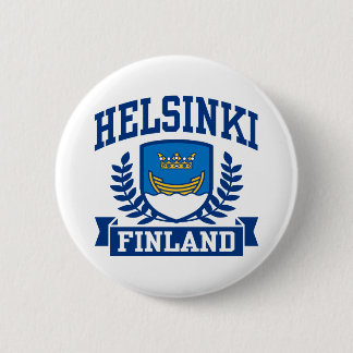 Chapa Redonda De 5 Cm Helsinki Finlandia