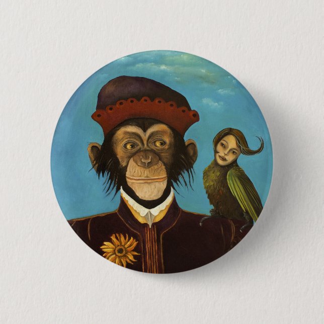 Chapa Redonda De 5 Cm Henry (Anverso)