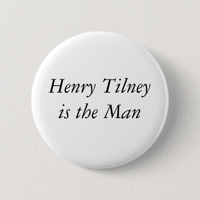 Chapa Redonda De 5 Cm Henry Tilney is the Usted (Anverso)