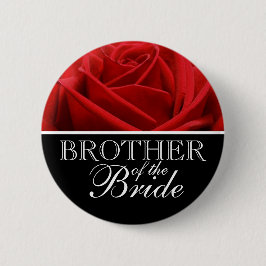 Chapa Redonda De 5 Cm Hermano De Los Bodas De Novia