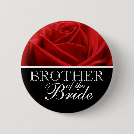 Chapa Redonda De 5 Cm Hermano De Los Bodas De Novia