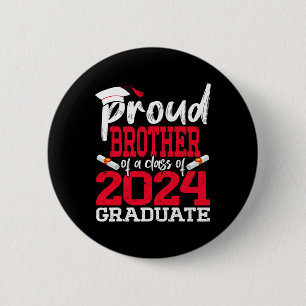 Chapa Redonda De 5 Cm Hermano De Una Licenciatura Superior De 2024