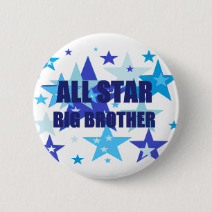 Chapa Redonda De 5 Cm Hermano mayor All Star