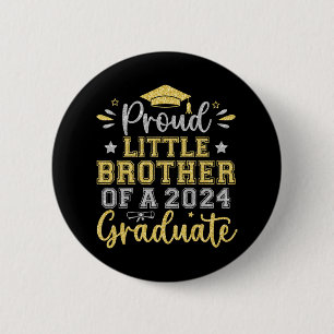 Chapa Redonda De 5 Cm Hermano Pequeño De Un Graduado Superior De 2024