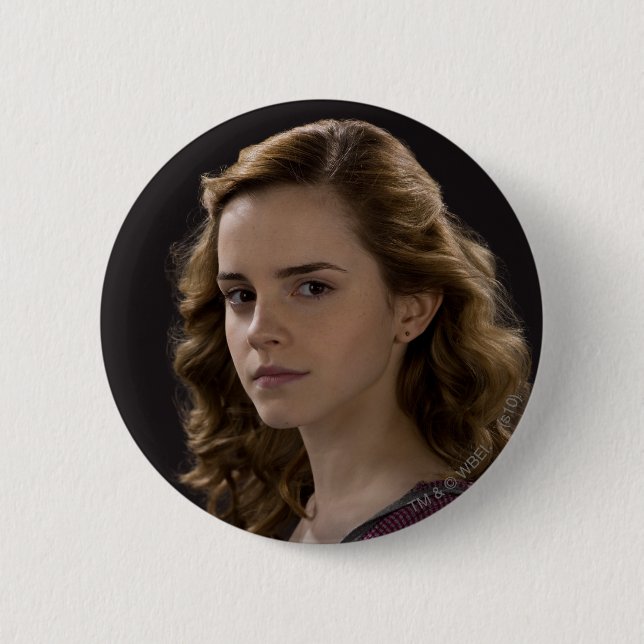 Chapa Redonda De 5 Cm Hermione Granger 4 (Anverso)