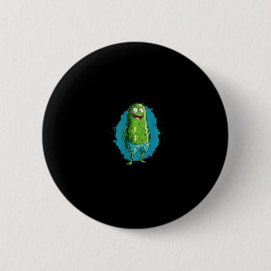 Chapa Redonda De 5 Cm Hermosa Pickle De Natación En Trajes De Baño Para