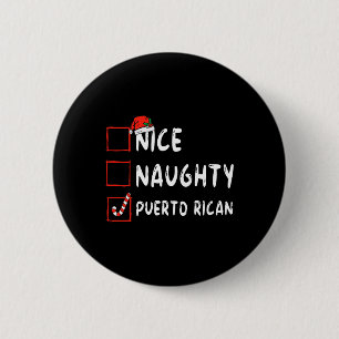 Chapa Redonda De 5 Cm Hermosos Navidades puertorriqueños Puerto Rico He