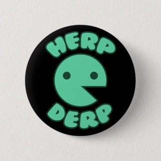 Chapa Redonda De 5 Cm Herp Derp