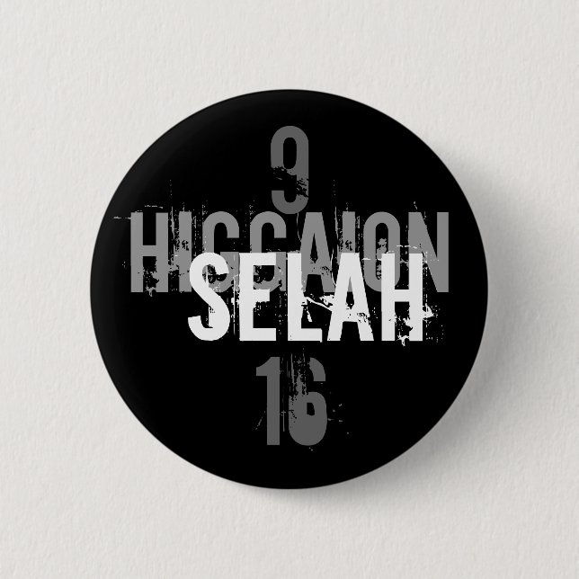Chapa Redonda De 5 Cm Higgaion, Selah, 9, 16 (Anverso)