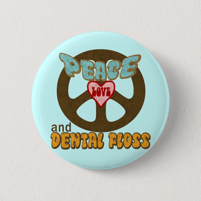 Chapa Redonda De 5 Cm Higienista dental del dentista (Anverso)