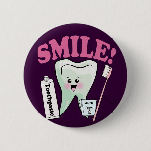 Chapa Redonda De 5 Cm Higienista Dental Dentista