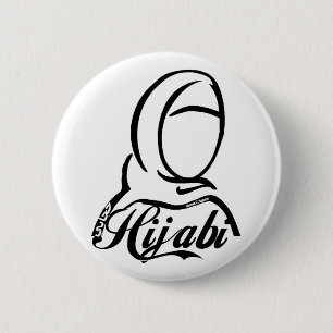 Chapa Redonda De 5 Cm Hijabi