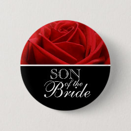 Chapa Redonda De 5 Cm Hijo De La Novia Boda Pins