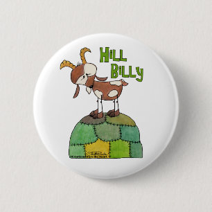 Chapa Redonda De 5 Cm Hill Billy