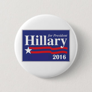 Chapa Redonda De 5 Cm Hillary Clinton para el Pin del presidente 2016