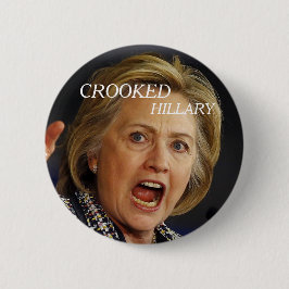 Chapa Redonda De 5 Cm Hillary Clinton torcida 2016