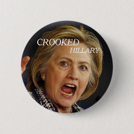 Chapa Redonda De 5 Cm Hillary Clinton torcida 2016