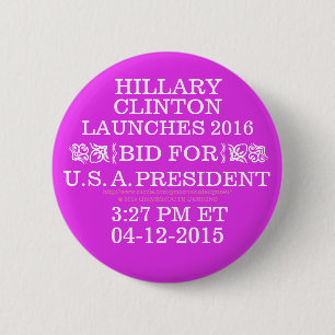 Chapa Redonda De 5 Cm HILLARY LAUNCHS HECHA UNA OFERTA PARA el