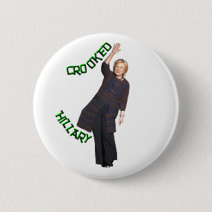 Chapa Redonda De 5 Cm Hillary torcida