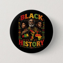 Chapa Redonda De 5 Cm Historia Negra