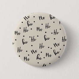 Chapa Redonda De 5 Cm Ho ho ho