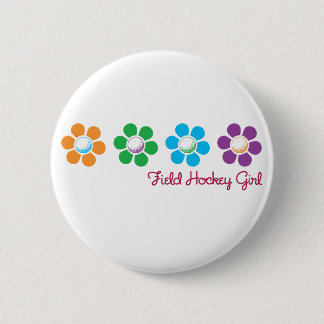 Chapa Redonda De 5 Cm Hockey hierba de Bayflower
