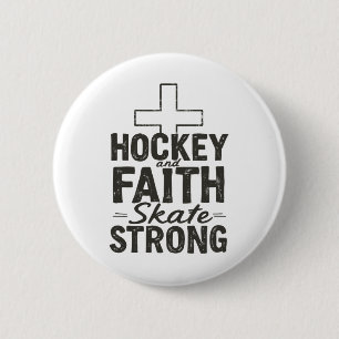Chapa Redonda De 5 Cm Hockey y Fe Patinan Fuertes