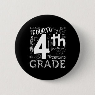 Chapa Redonda De 5 Cm Hola niños de 4º grado y cuarto grado del equipo