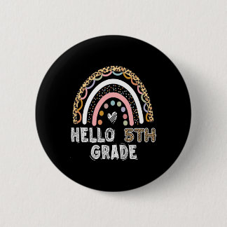 Chapa Redonda De 5 Cm Hola Primer Grado 1er Grado Byck A La Escuela