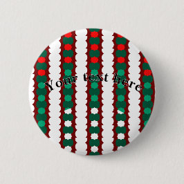 Chapa Redonda De 5 Cm Holiday Postcard