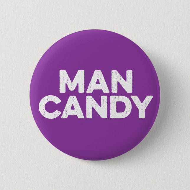 Chapa Redonda De 5 Cm Hombre Candy. (Anverso)