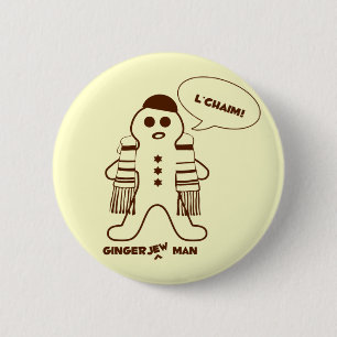 Chapa Redonda De 5 Cm Hombre de Gingerjew